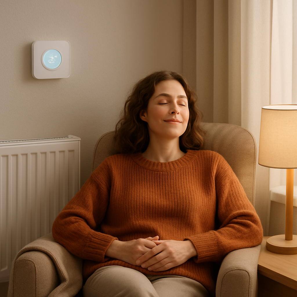 Smart AI heating adjustment